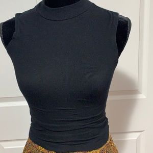 Garage Mock Neck Tank Size S